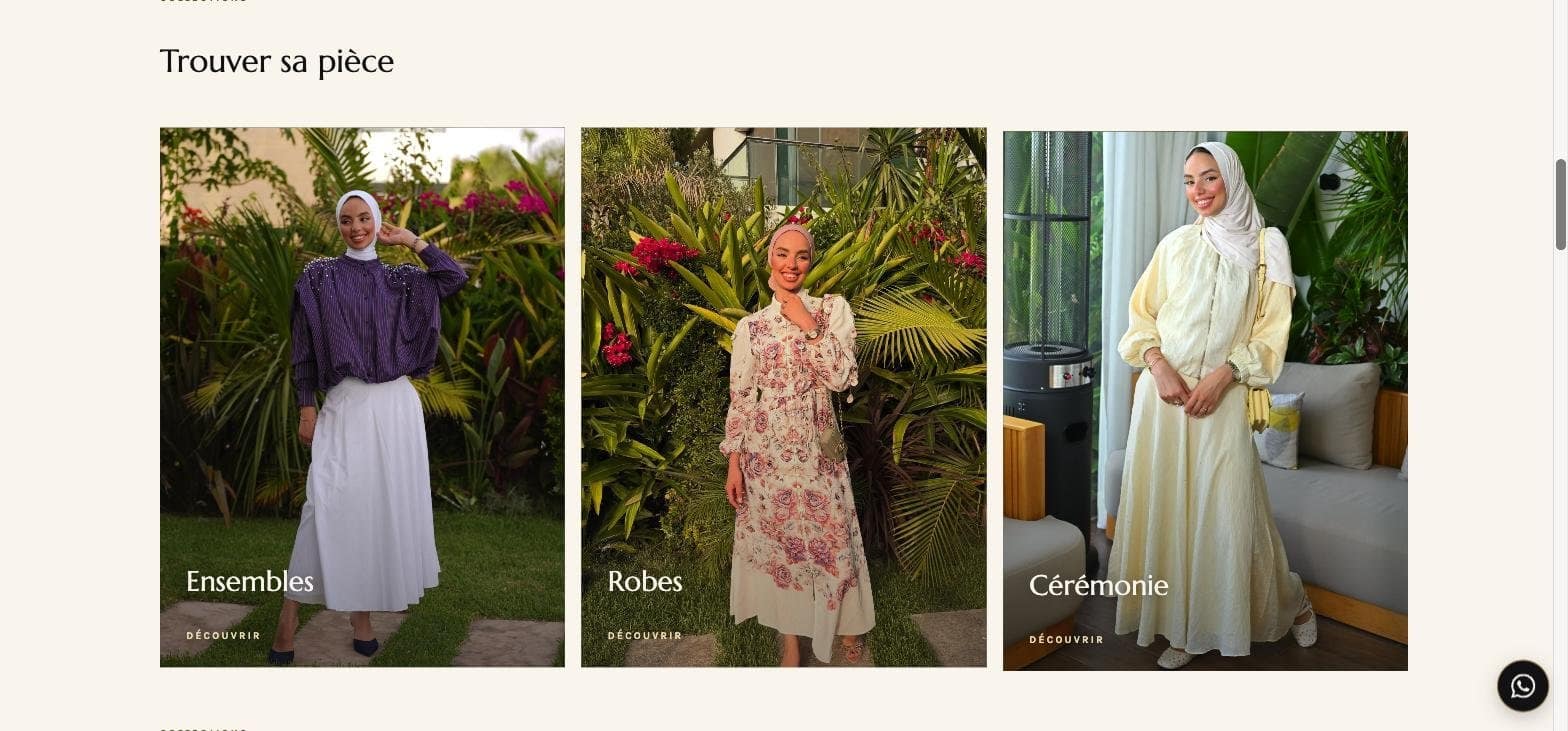 Céléria collections: sets, dresses and ceremony pieces
