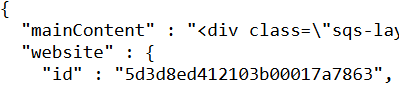 Google On SEO Impact Of URLs Injected Into HTML By CMS Platforms – Screenshot Of ?format=json-pretty Output