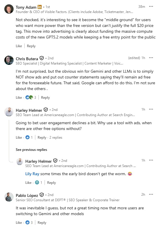 ChatGPT To Begin Testing Ads In The United States – How Marketers Are Reacting So Far