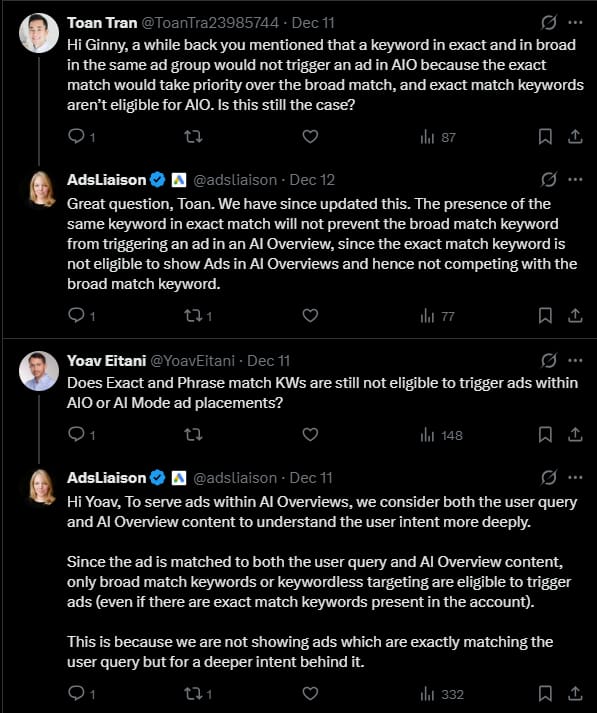 Screenshot taken by author, December 2025