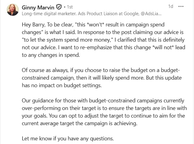Google Clarifies Smart Bidding Update After Advertiser Concerns – Google Clarifies Several Misconceptions