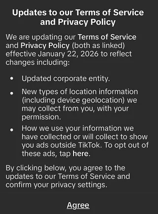 TikTok Terms of Service