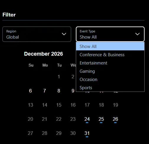 X marketing calendar 2026