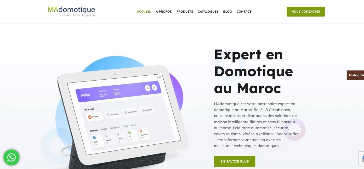 MaDomotique case study